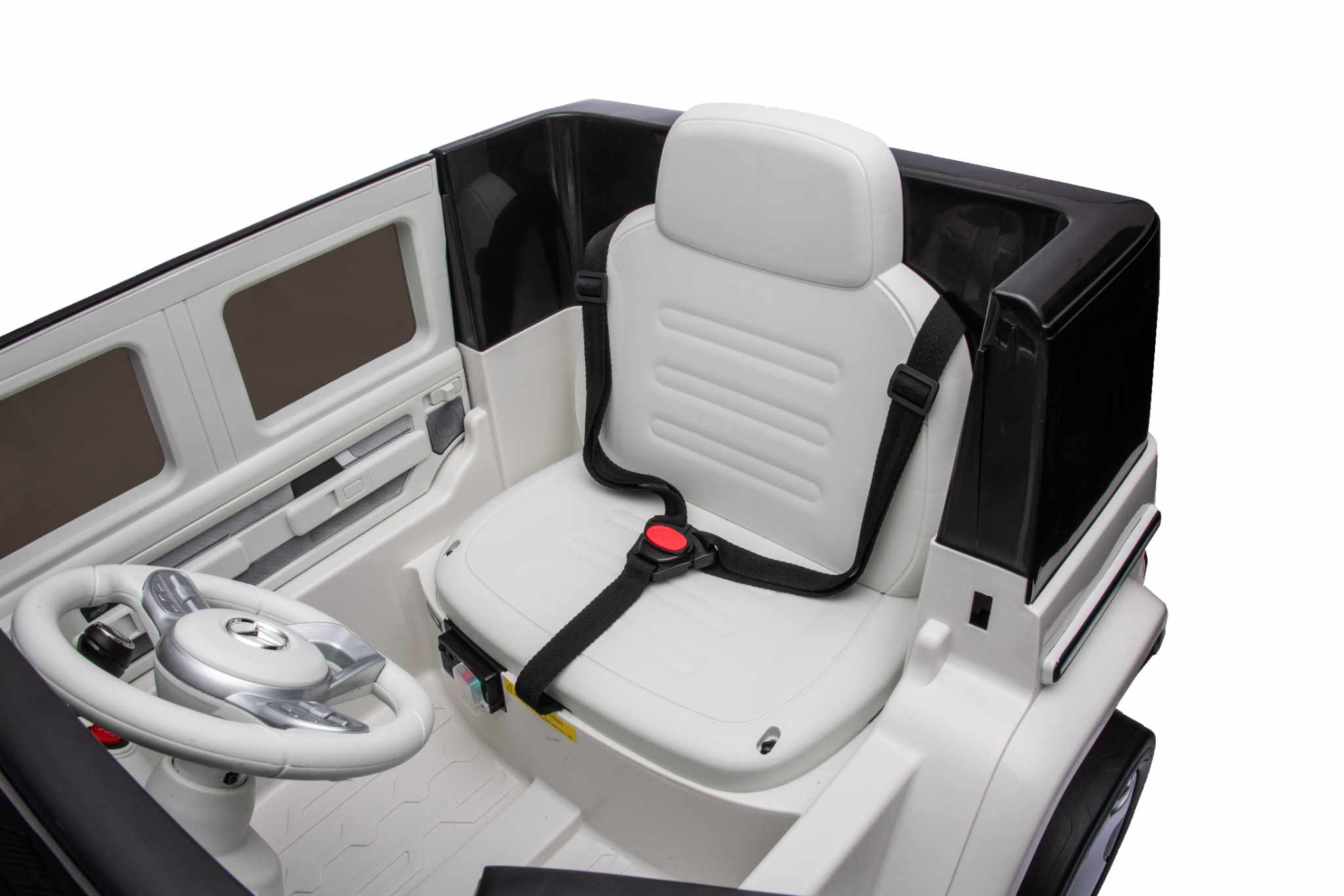 Mercedes Benz G-63 AMG 12V Ride-On EVA- Leather 2M Grey JJ2088 - Colorland Toys
