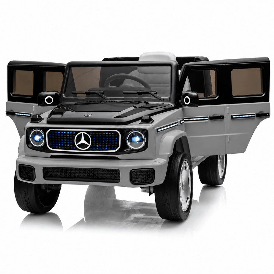 Mercedes Benz G-63 AMG 12V Ride-On EVA- Leather 2M Grey JJ2088 — image 2