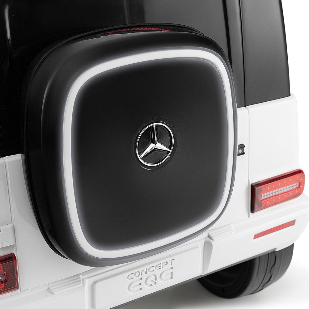Mercedes Benz G-63 AMG 12V Ride-On EVA- Leather 2M Grey JJ2088 - Colorland Toys