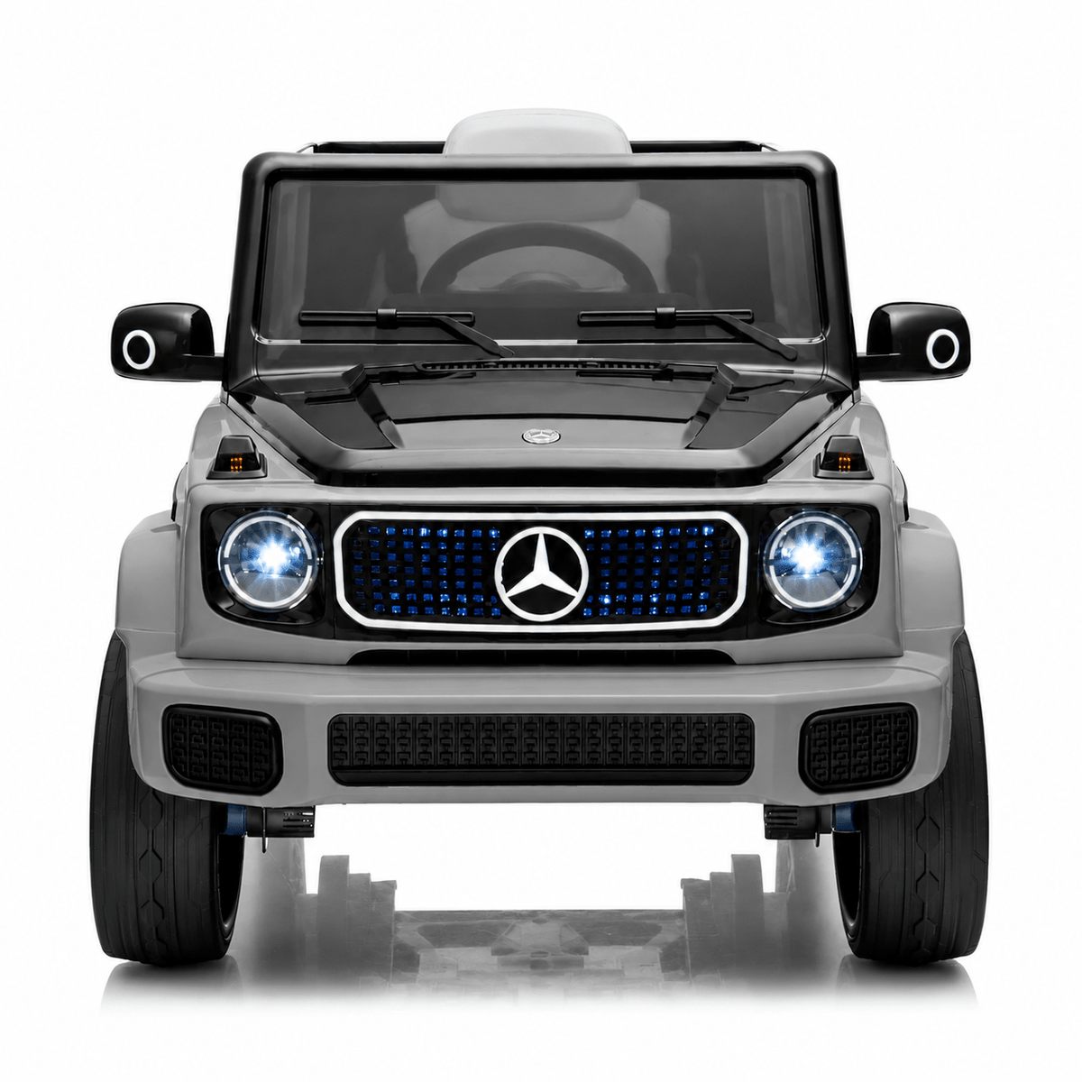 Mercedes Benz G-63 AMG 12V Ride-On EVA- Leather 2M Grey JJ2088 — image 3