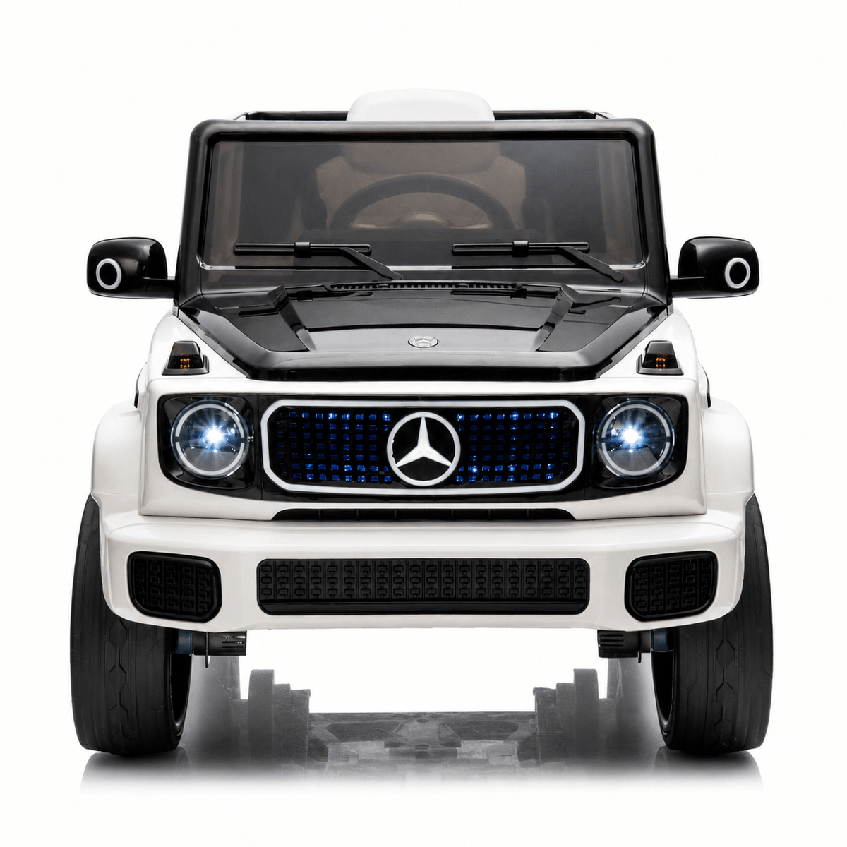 Mercedes Benz G-63 AMG 12V Ride-On EVA- Leather 2M Grey JJ2088