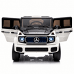 Mercedes Benz G-63 AMG 12V Ride-On EVA- Leather 2M Grey JJ2088