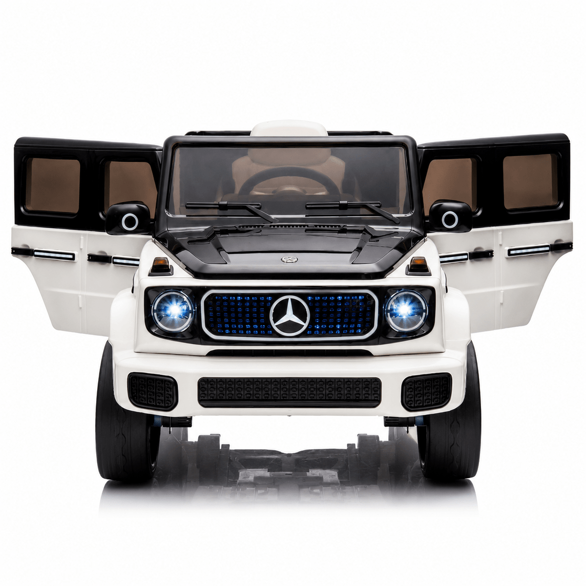 Mercedes Benz G-63 AMG 12V Ride-On EVA- Leather 2M Grey JJ2088 — image 6