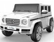 سيارة مرسيدس بنز G500 مرخصة للركوب باللون الأبيض