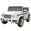 سيارة مرسيدس بنز G500 مرخصة للركوب باللون الأبيض
