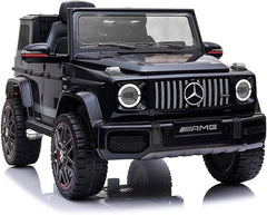 Mercedes - Benz G63 12V Battery - Powered Kids’ Jeep – Black - Colorland Toys