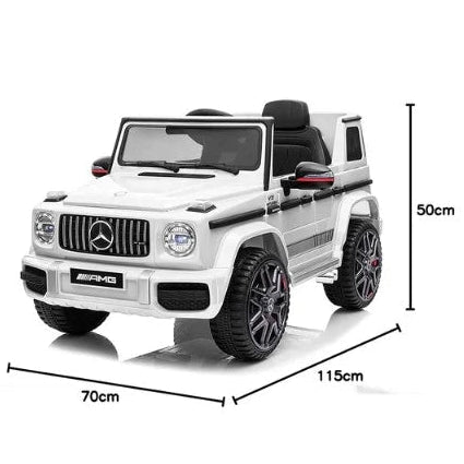 Mercedes-Benz G63 12V Childrens Ride On White ZS-0002Q/BBH0002 - Colorland Toys