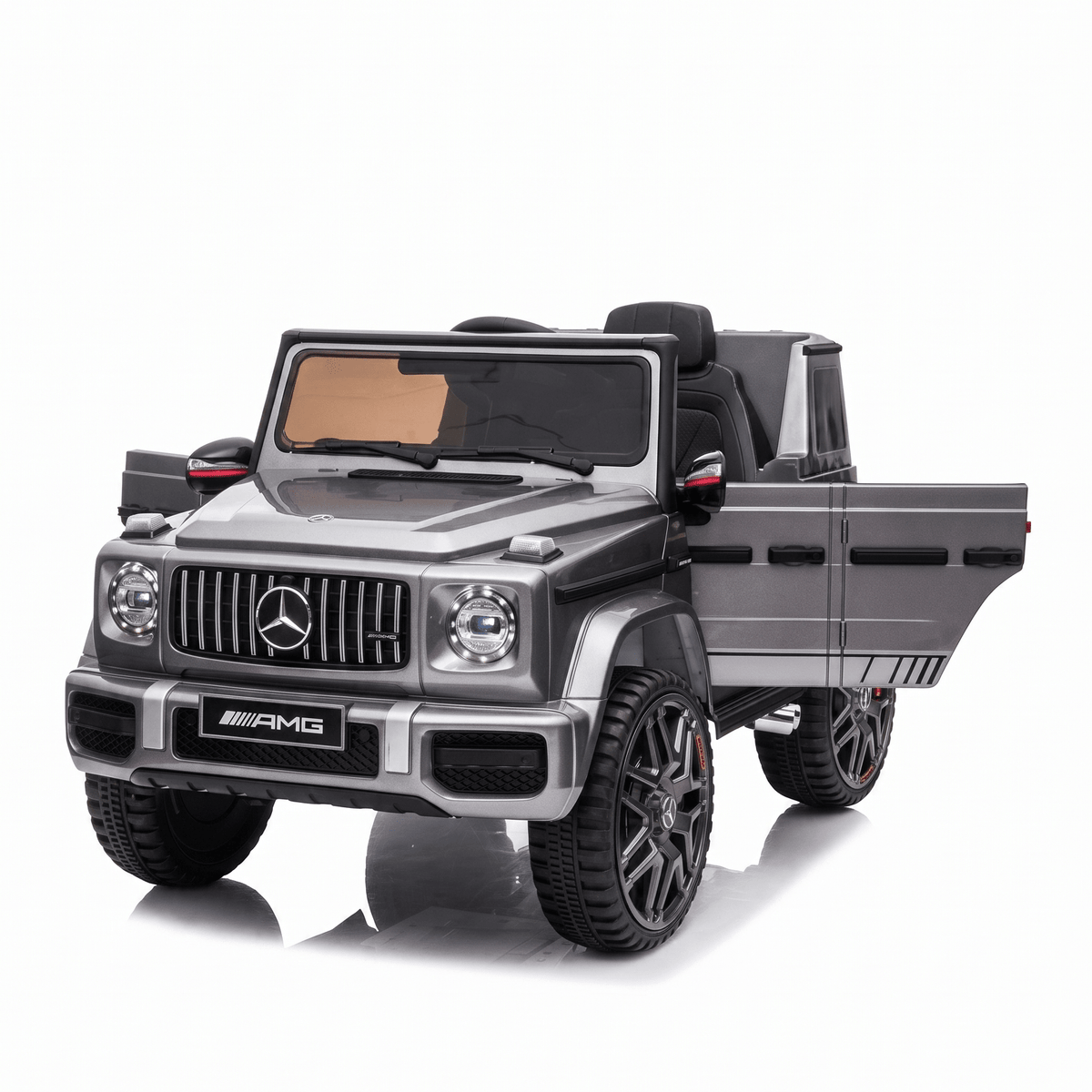 Mercedes-Benz G63 AMG 12V Ride-On Car Grey ZS-0002Q/BBH0002 — image 6