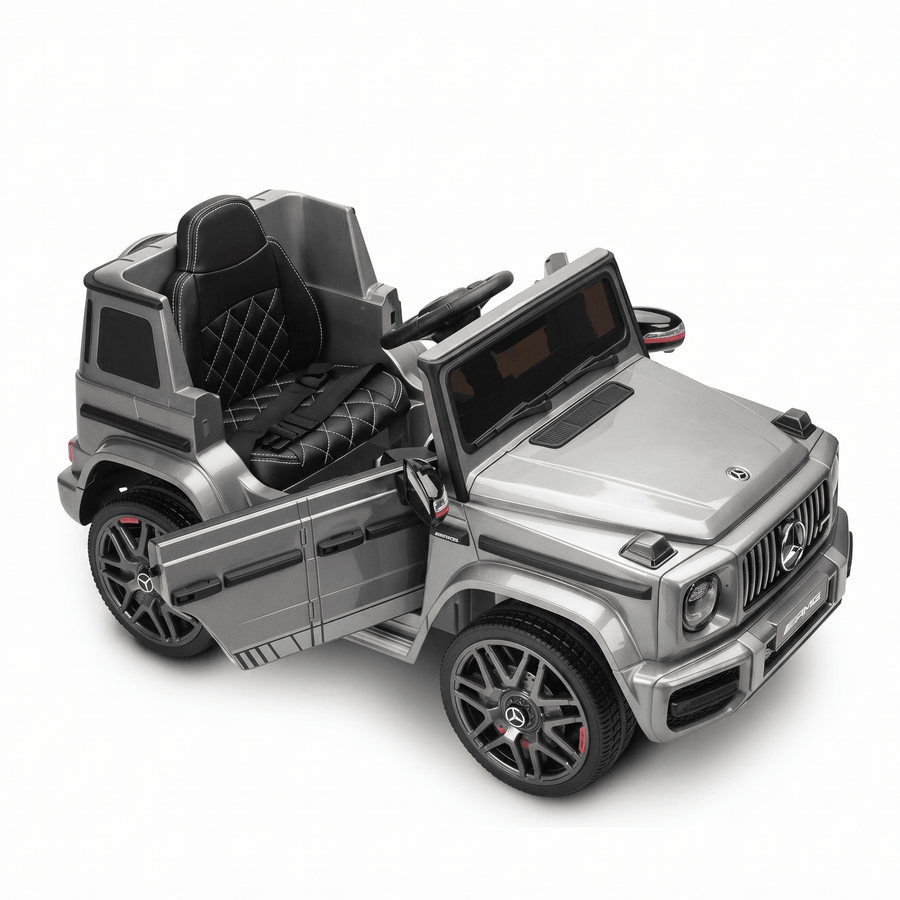 Mercedes-Benz G63 AMG 12V Ride-On Car Grey ZS-0002Q/BBH0002 — image 7