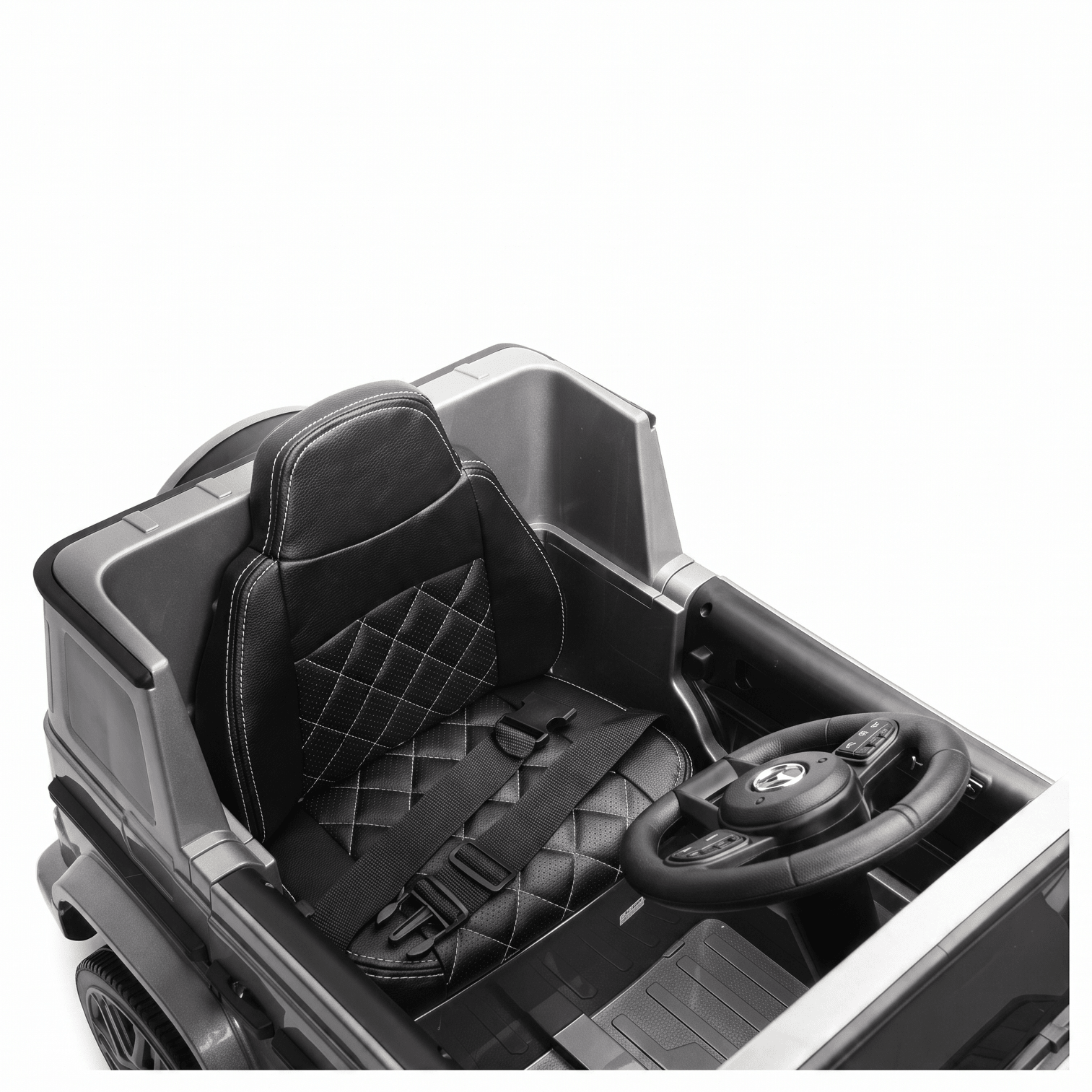 Mercedes-Benz G63 AMG 12V Ride-On Car Grey ZS-0002Q/BBH0002 - Colorland Toys