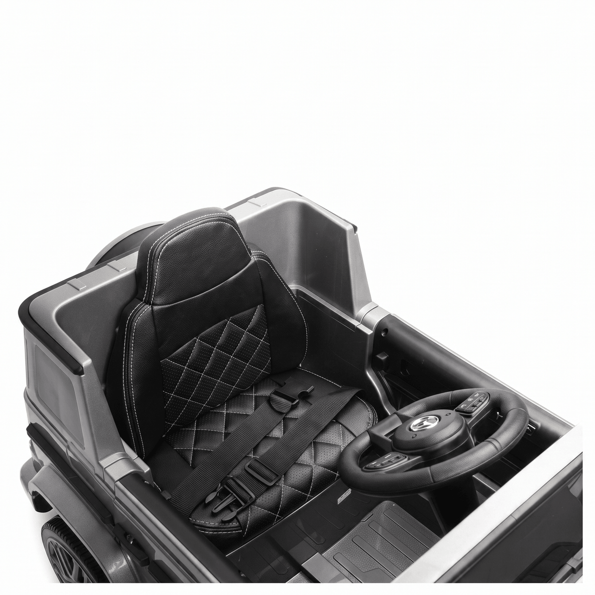 Mercedes-Benz G63 AMG 12V Ride-On Car Grey ZS-0002Q/BBH0002 — image 8