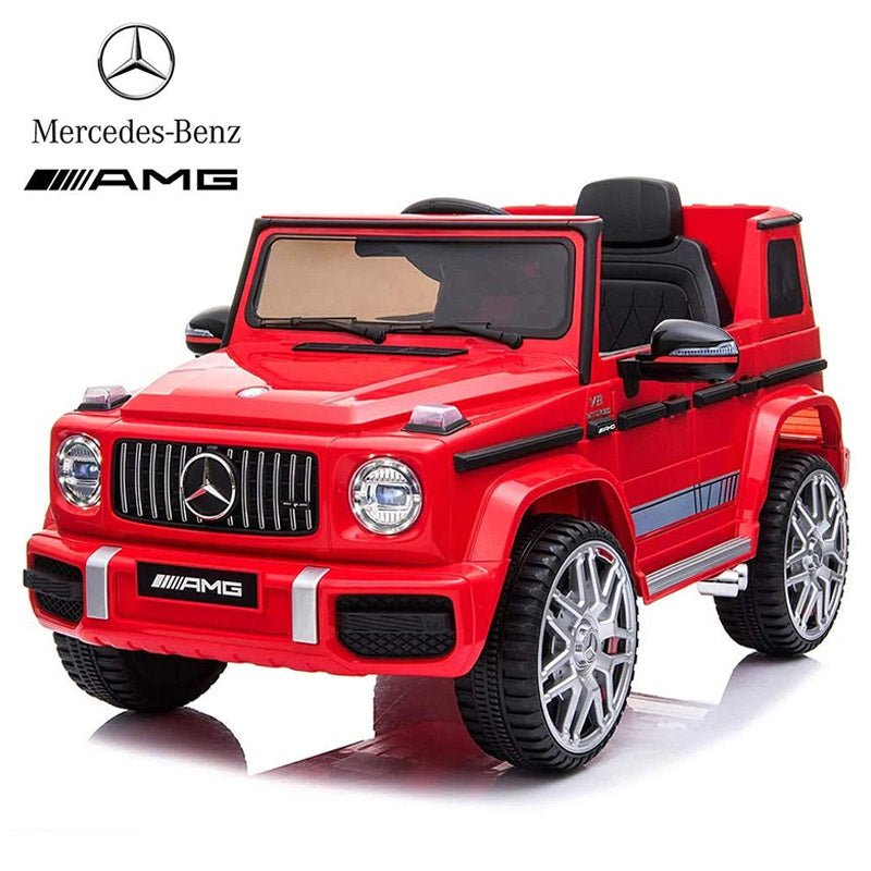 Mercedes-Benz G63 AMG 12V Ride-On Car Red ZS-0002Q/BBH0002 — image 1