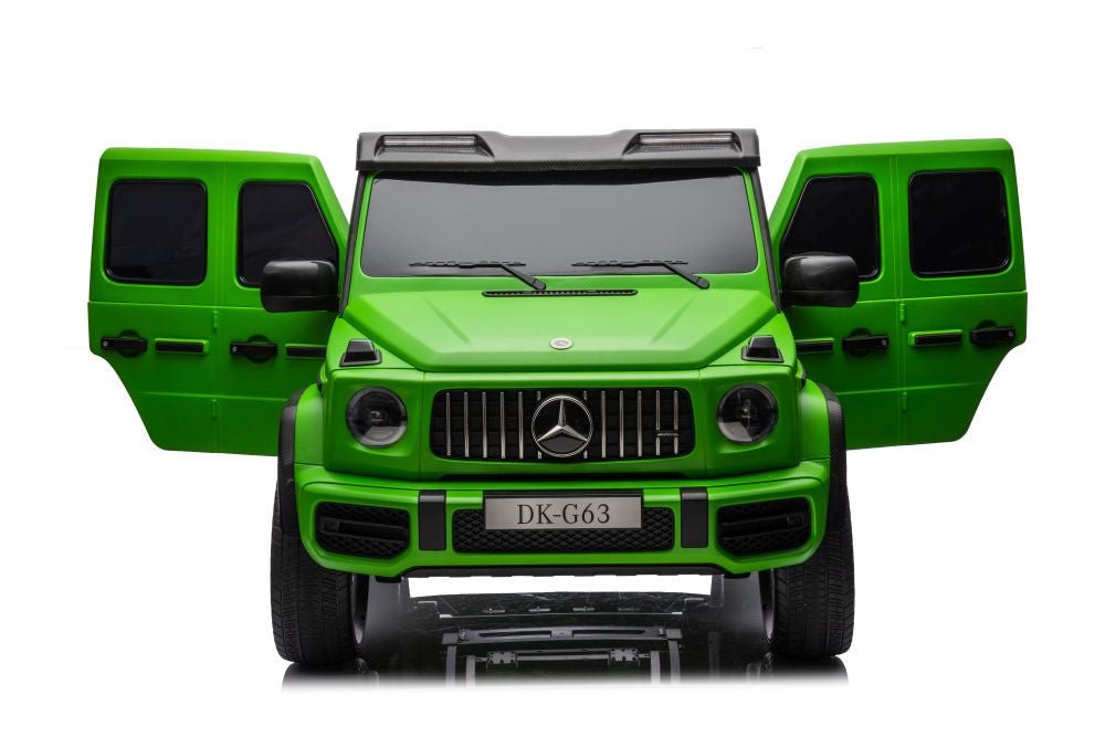 Mercedes Benz G63 AMG Ride On 4x4 Green 12V 4M DK-G63 — image 1