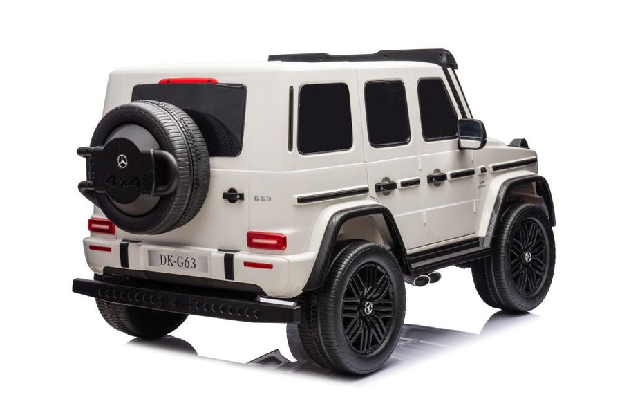 Mercedes Benz G63 AMG Ride On 4x4 White 12V 4M DK-G63 — image 6