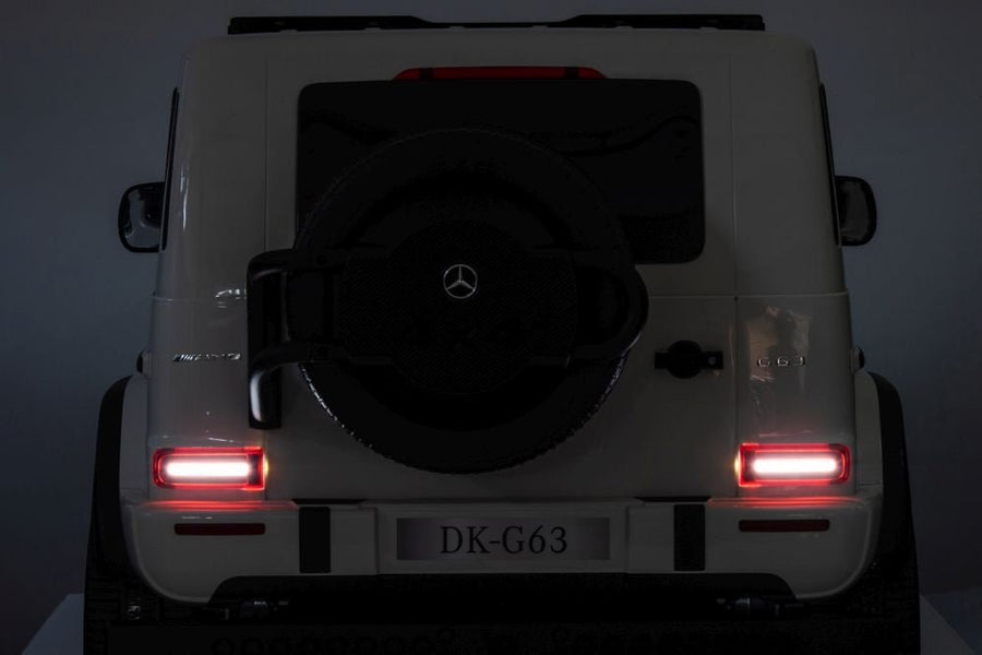 Mercedes Benz G63 AMG Ride On 4x4 White 12V 4M DK-G63 — image 14