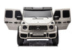 Mercedes Benz G63 AMG Ride On 4x4 White 12V 4M DK-G63