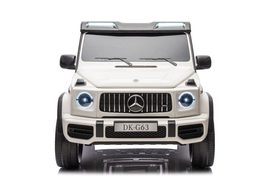 Mercedes Benz G63 AMG Ride On 4x4 White 12V 4M DK-G63 — image 2