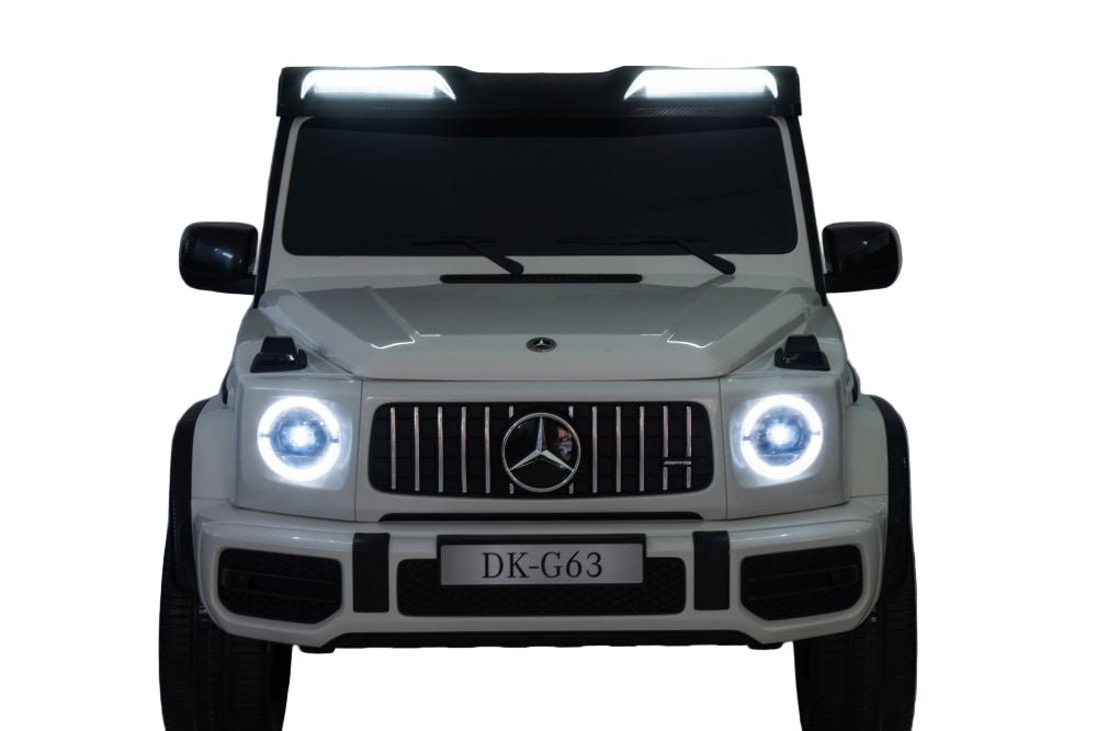 Mercedes Benz G63 AMG Ride On 4x4 White 12V 4M DK - G63 - Colorland Toys