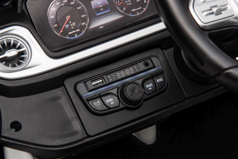 Mercedes Benz G63 AMG Ride On 4x4 White 12V 4M DK - G63 - Colorland Toys