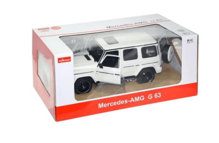 Mercedes Benz GTR GD Rc Car White QD-S600 — image 1