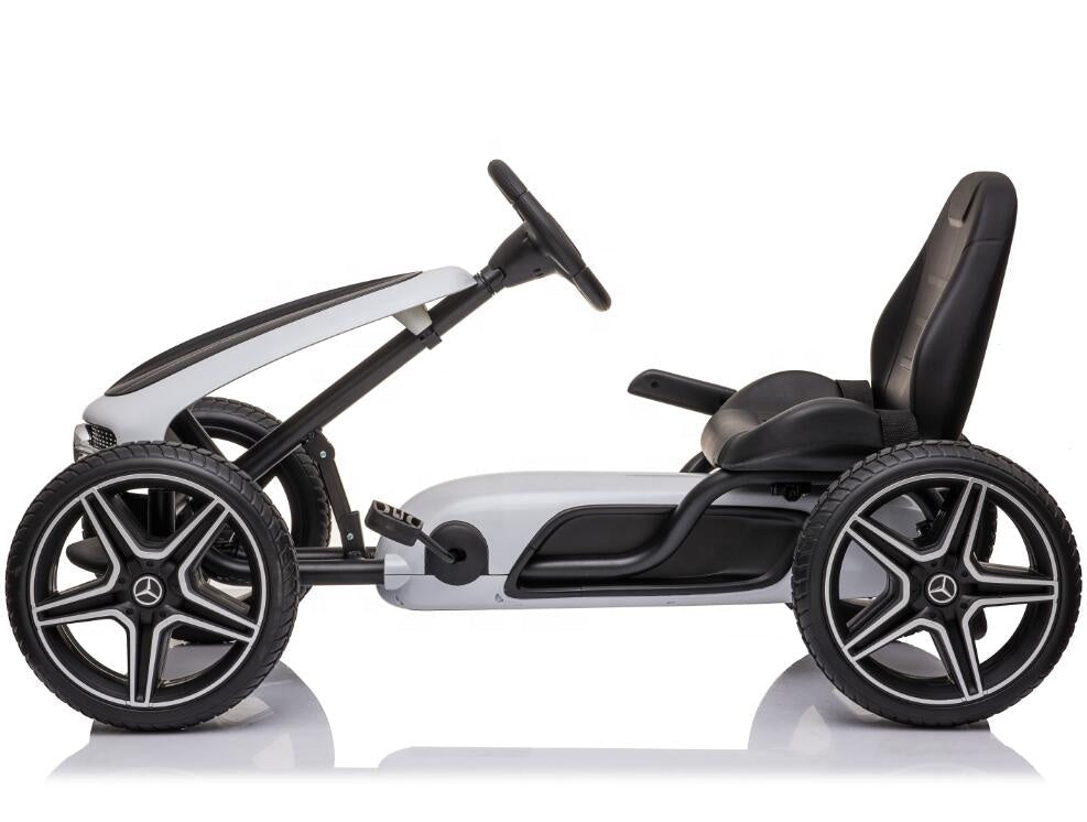 Mercedes-Benz Pedal Go Kart White XMX610 — image 4