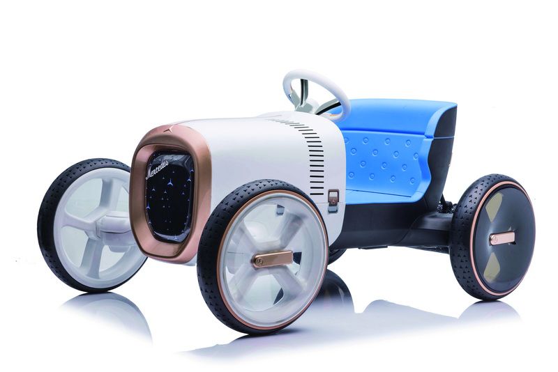 Mercedes - Benz VMS Battery Powered Ride - On White 2060E - Colorland Toys
