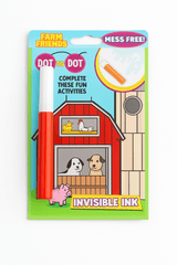 Mess Free Dot To Dot Invisible Ink Count to 25 with Rhyming Riddles DOT108 - Colorland Toys