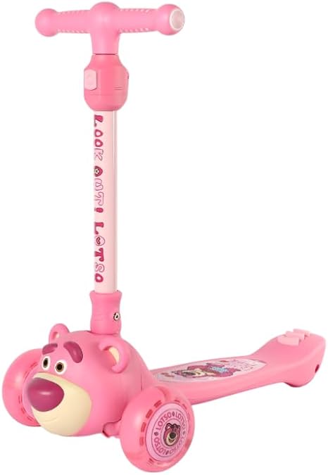 Mesuca Lotso 3D Head Foldable Twist Scooter DCA22952-LO