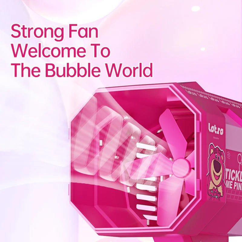 Mesuca Lotso Bubble Machine Rechargeable DJ23345 - LO - Colorland Toys