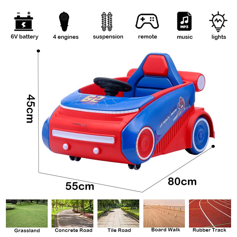 Mesuca Spider-Man Kids Electric Spacecar Ride On LB-7181 — image 7