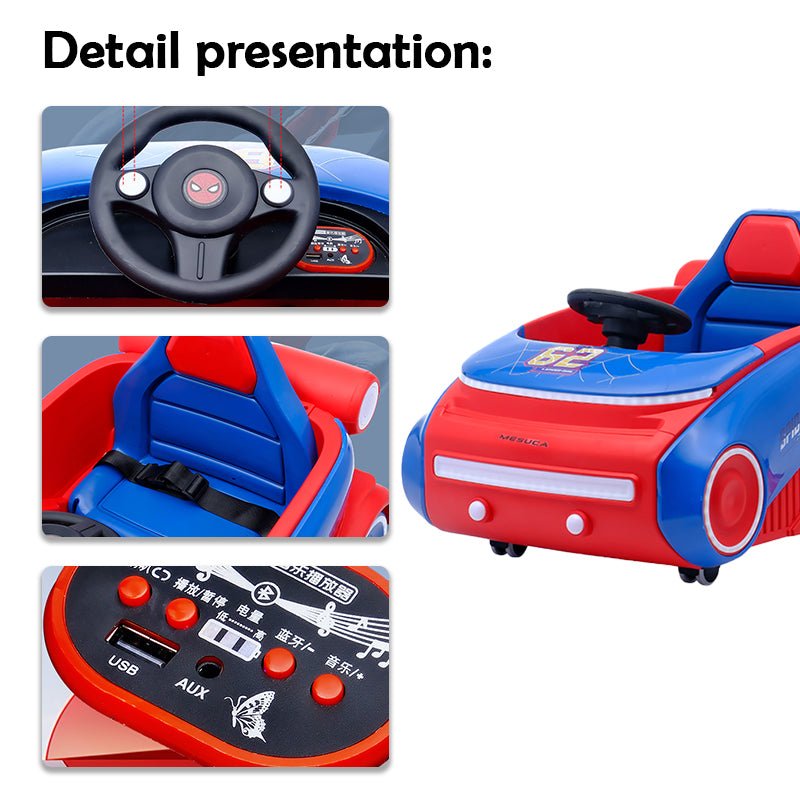Mesuca Spider-Man Kids Electric Spacecar Ride On LB-7181 — image 6