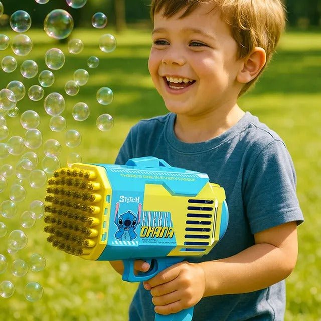 Mesuca Stitch Bubble Machine Rechargeable DJ23345 - ST - Colorland Toys