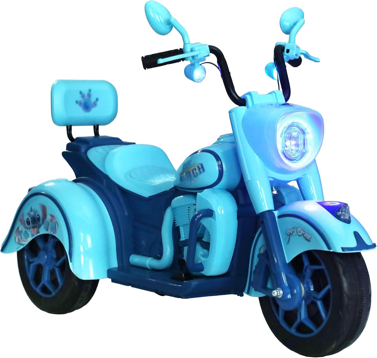 Mesuca Stitch Kids Electric Motorcycle Ride On DC41503-ST — image 2