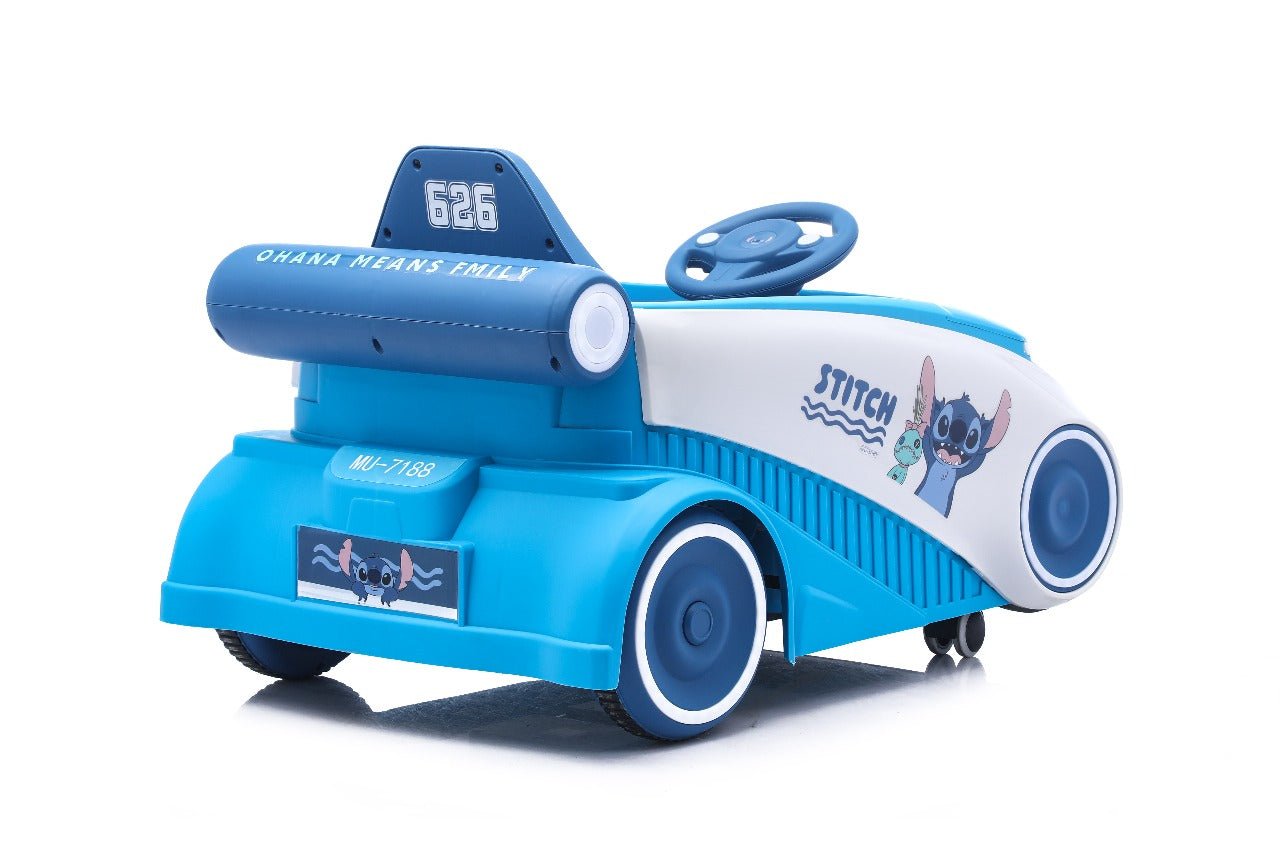 Mesuca Stitch Kids Electric Spacecar Ride On DC41765 - ST - Colorland Toys