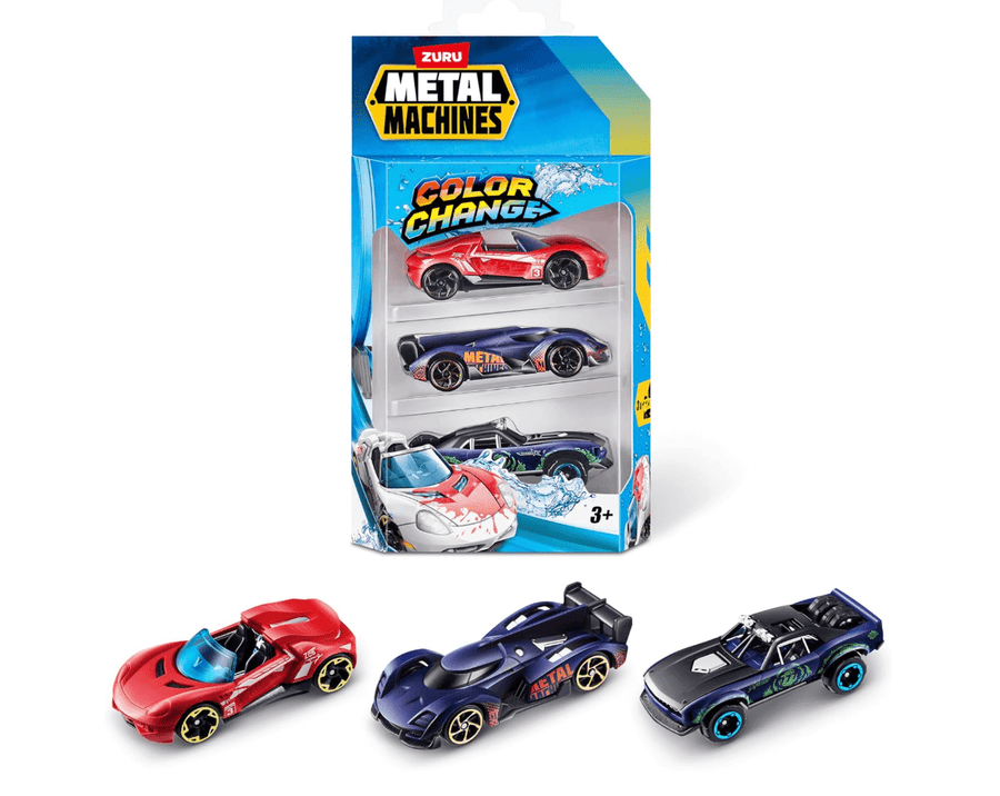 Metal Machines Color Change Car Pack of 3 67101 — image 2