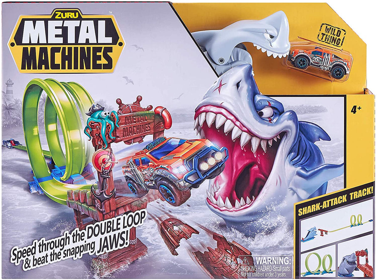 Metal Machines Shark Attack Track Set 6760 — image 4