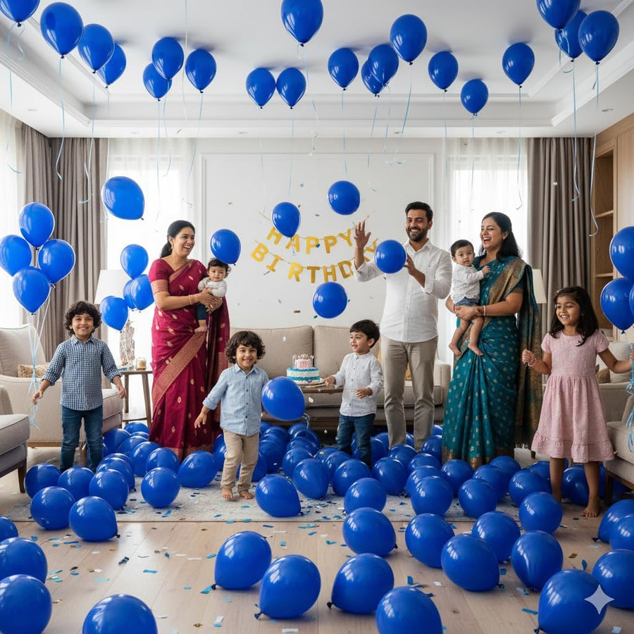 METALLIC BALLOON BLUE 18299 — image 8