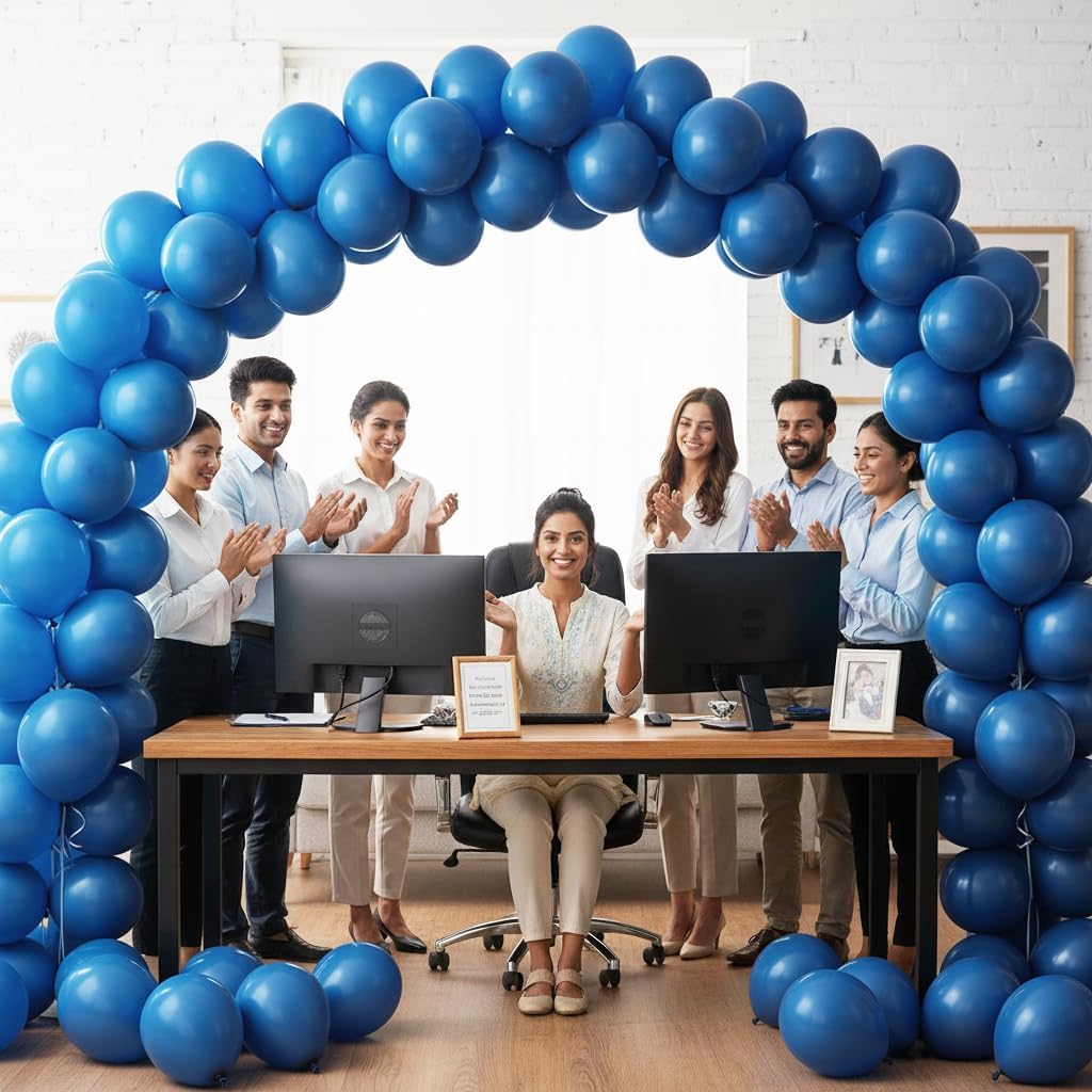 METALLIC BALLOON BLUE 18299 — image 6