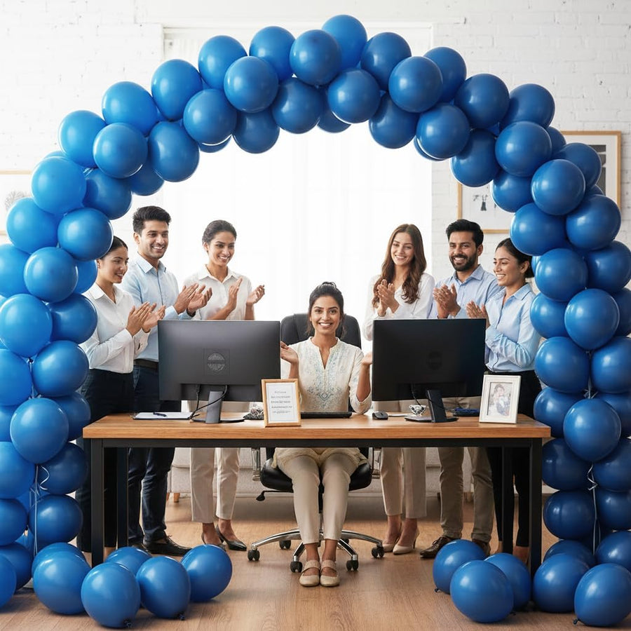 METALLIC BALLOON BLUE 18299 — image 6