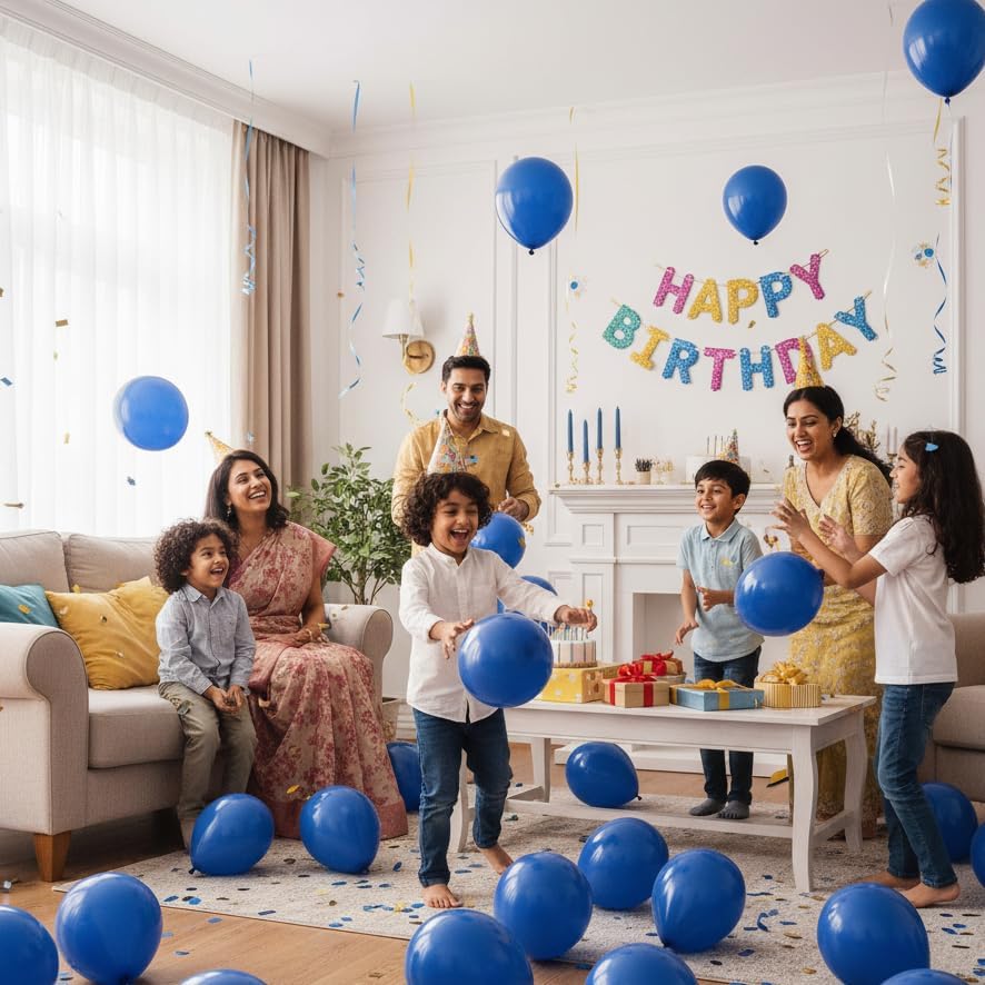 METALLIC BALLOON BLUE 18299 — image 2