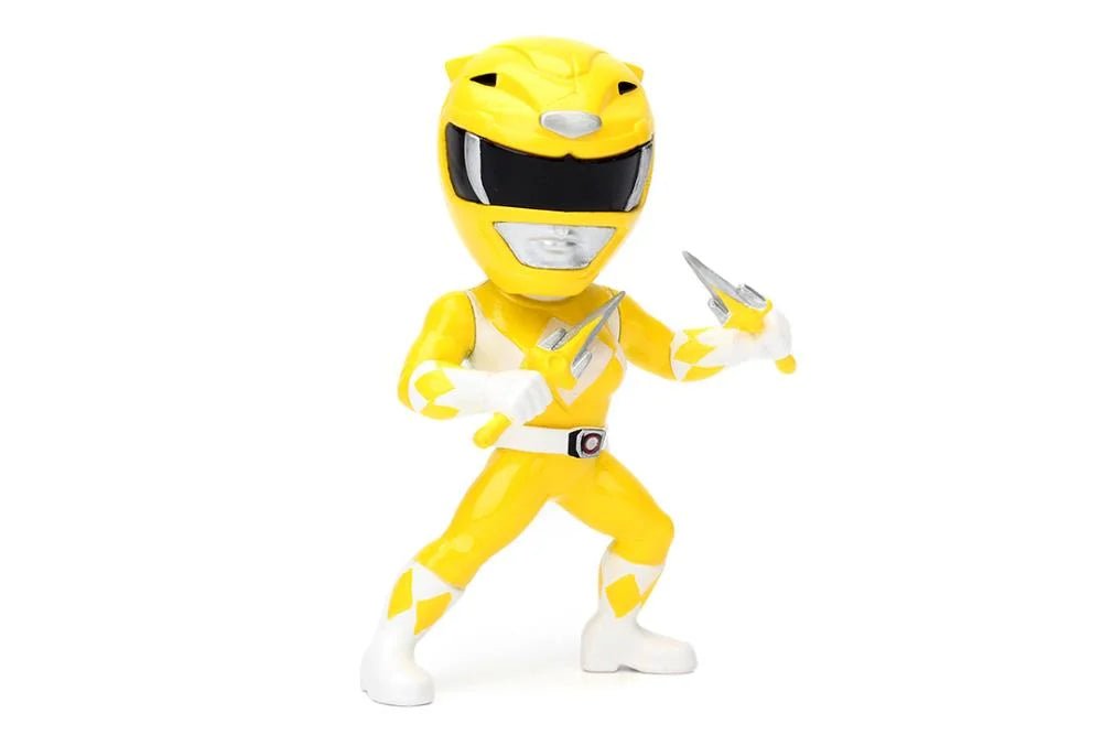 Metals Die Cast Mighty Morphin Power Rangers Yellow 98130 — image 2