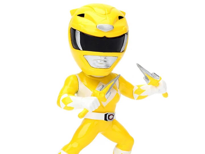 Metals Die Cast Mighty Morphin Power Rangers Yellow 98130 — image 1