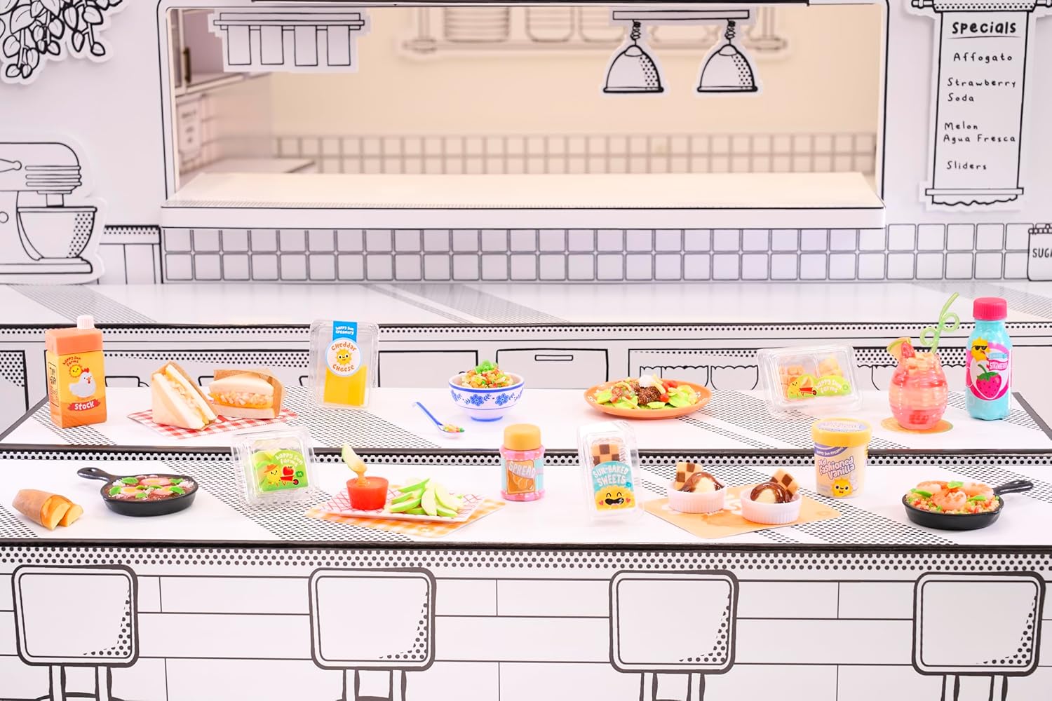 MGA's Miniverse Make it Mini Food Cafe MGA - 546801 - Colorland Toys