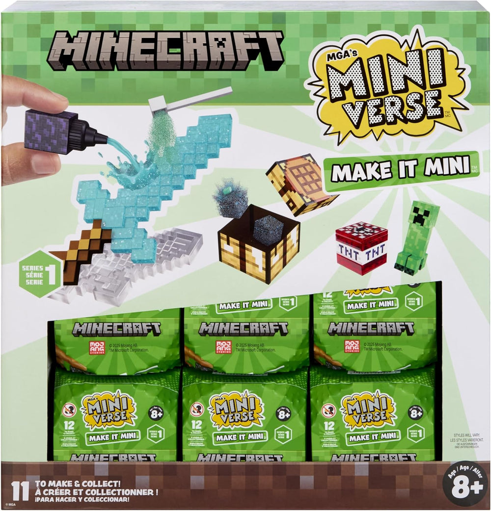 MGA's Miniverse Make It Mini Minecraft MGA-123958-SA/MGA-123965-SA - Colorland Toys
