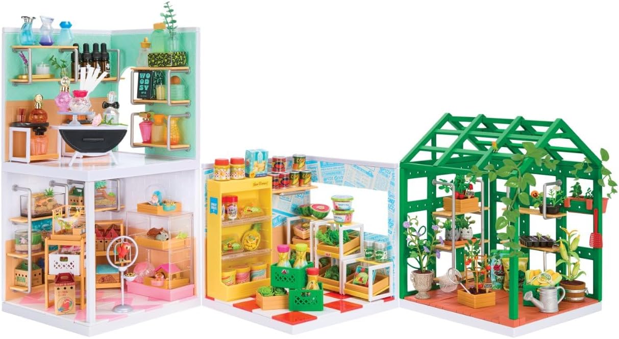 MGA's Miniverse Spaces Starter Pack Greenhouse MGA-598060 - Colorland Toys