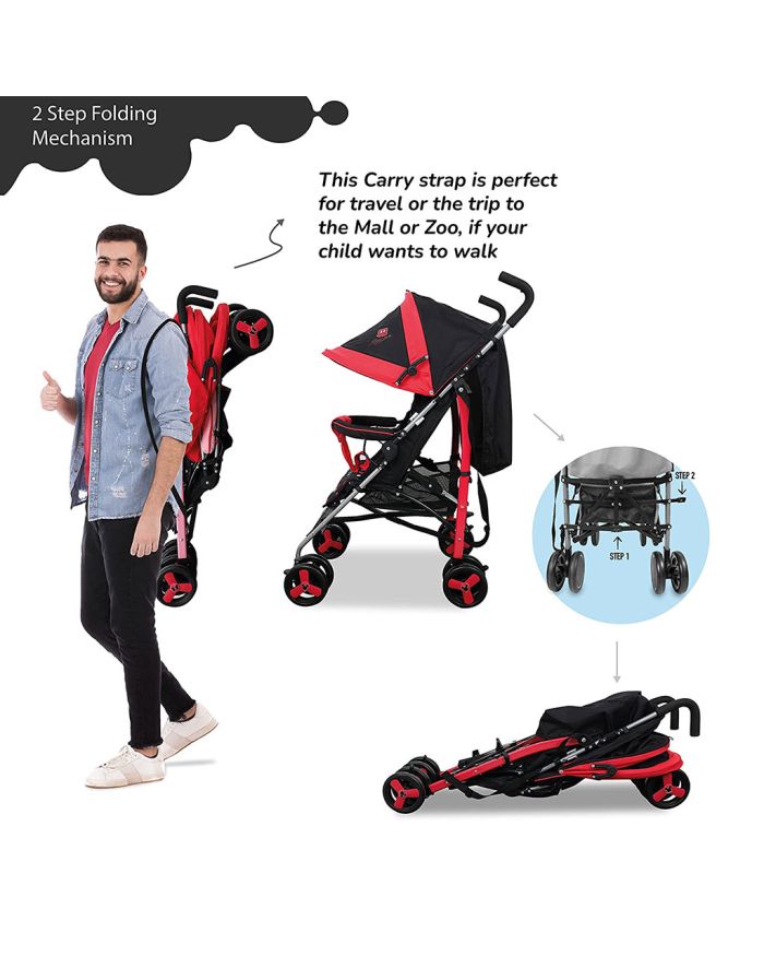 Mickey Buggy Stroller B818B-L MKA — image 3