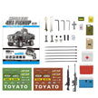 Middle East 4x4 Pickup 4WD Rally RC Car Military 1:10