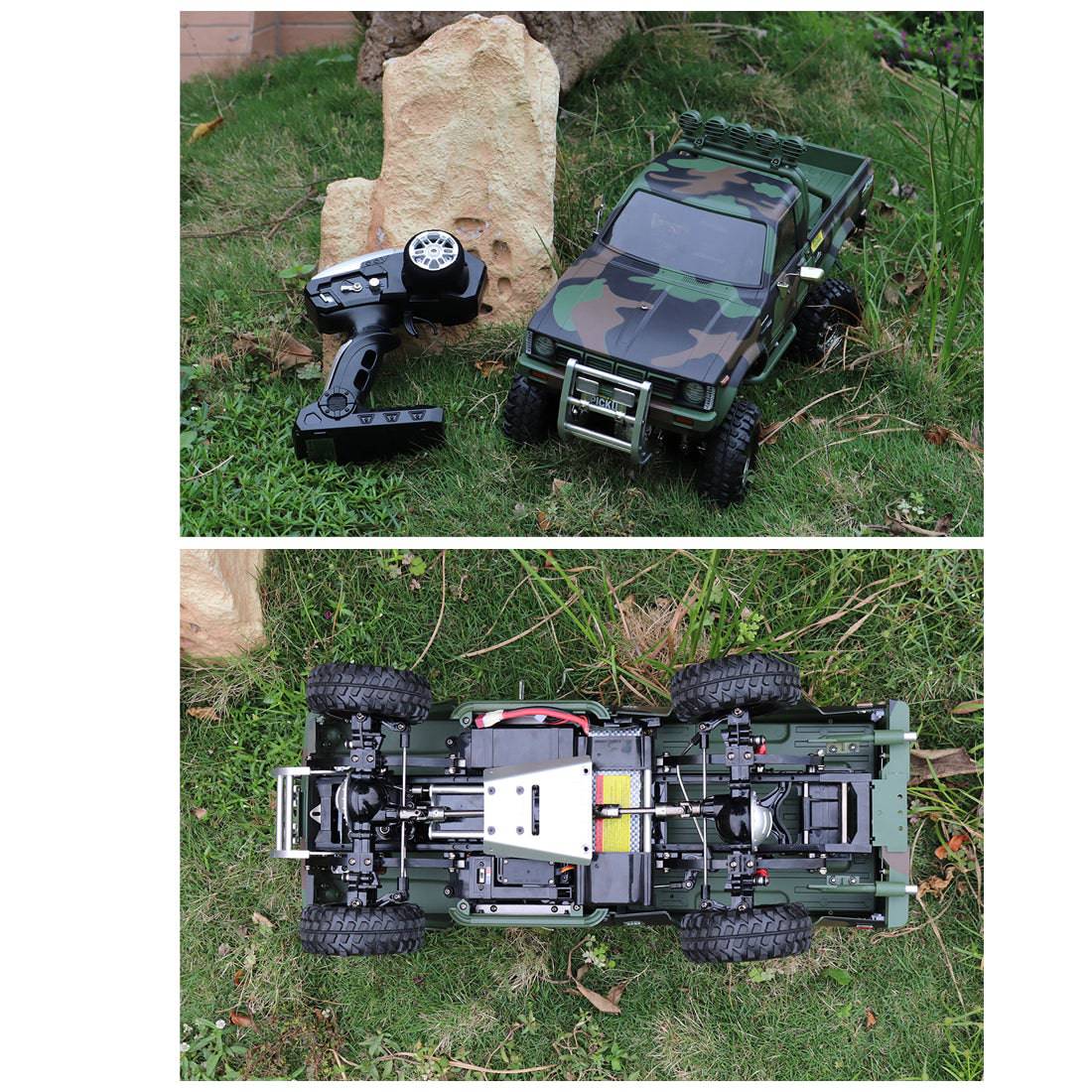 Middle East 4x4 Pickup 4WD Rally RC Car Military 1:10 - Colorland Toys