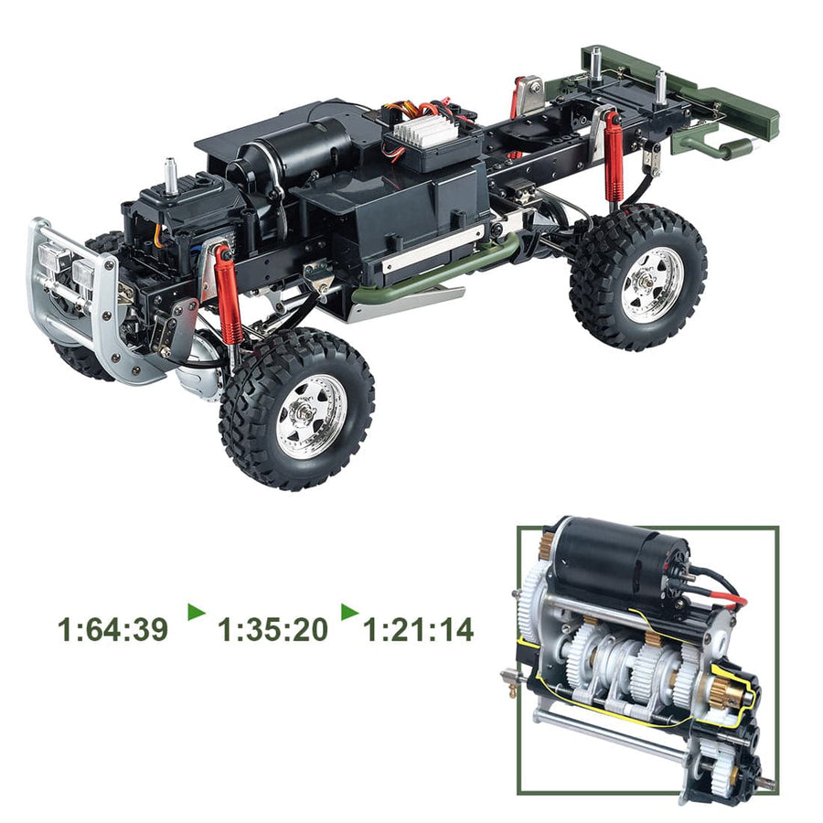 Middle East 4x4 Pickup 4WD Rally RC Car Military 1:10 — image 9