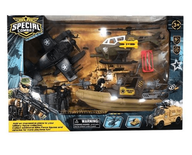 Military Set Special Combat Vehicles Playset H3109 - 50 - Colorland Toys